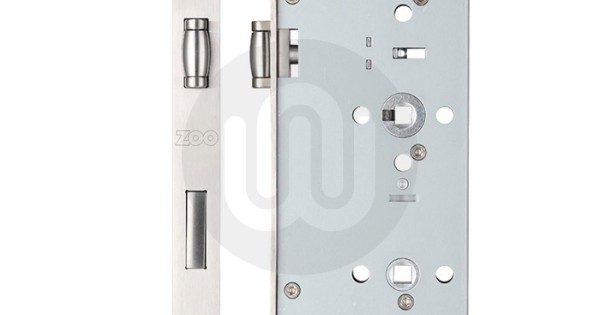 Zoo Hardware ZDL7260LLSS DIN Lift to Lock – 72mm c/c – Backset 60mm